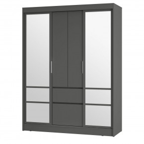 Спальня Симпл (графит) модульная в Нефтекамске - neftekamsk.mebel24.online | фото 44