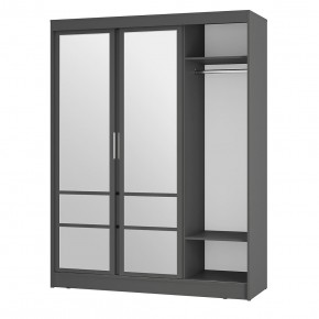 Спальня Симпл (графит) модульная в Нефтекамске - neftekamsk.mebel24.online | фото 48
