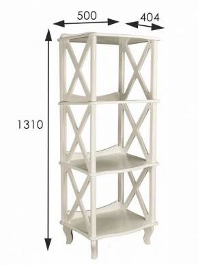 Стеллаж Джульетта 3 в Нефтекамске - neftekamsk.mebel24.online | фото 4