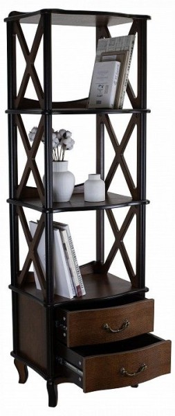 Стеллаж комбинированный Джульетта-3 в Нефтекамске - neftekamsk.mebel24.online | фото 5