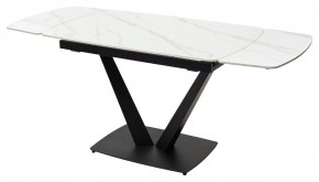 Стол ALATRI 120 MATT WHITE MARBLE SOLID CERAMIC / BLACK, ®DISAUR в Нефтекамске - neftekamsk.mebel24.online | фото 10