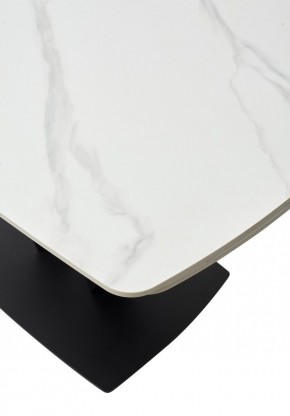 Стол ALATRI 120 MATT WHITE MARBLE SOLID CERAMIC / BLACK, ®DISAUR в Нефтекамске - neftekamsk.mebel24.online | фото 11