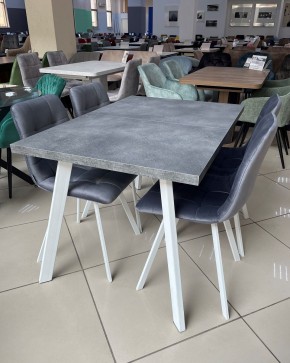 Стол BRICK M 140 Бетон Портленд/ Белый М-City в Нефтекамске - neftekamsk.mebel24.online | фото 3