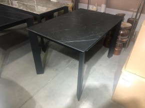 Стол CORNER 120 MATT BLACK MARBLE SOLID CERAMIC / BLACK, ®DISAUR в Нефтекамске - neftekamsk.mebel24.online | фото 10