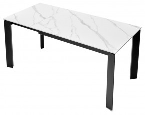 Стол CORNER 120 MATT WHITE MARBLE SOLID CERAMIC / BLACK, ®DISAUR в Нефтекамске - neftekamsk.mebel24.online | фото 7