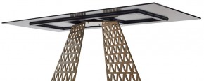 Стол ENNA 220 KL-188 Контрастный мрамор матовый, итальянская керамика/ каркас цвета шампань, ®DISAUR в Нефтекамске - neftekamsk.mebel24.online | фото 12
