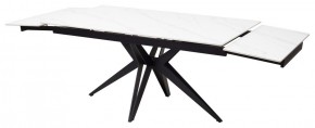 Стол FORIO 160 MATT WHITE MARBLE SOLID CERAMIC / BLACK, ®DISAUR в Нефтекамске - neftekamsk.mebel24.online | фото 8