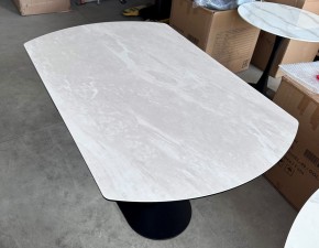 Стол KAI 140 TL-109 поворотная система раскладки, испанская керамика / Темно-серый / Черный, ®DISAUR в Нефтекамске - neftekamsk.mebel24.online | фото 7