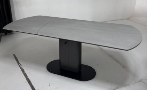 Стол KAI 140 TL-58 поворотная система раскладки, испанская керамика / Темно-серый / Черный, ®DISAUR в Нефтекамске - neftekamsk.mebel24.online | фото 4