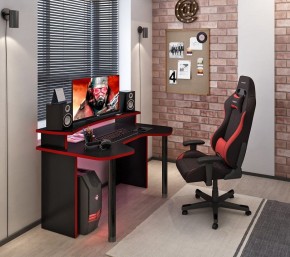 Стол компьютерный Домино Lite СКЛ-Игр120+НКИЛ120 в Нефтекамске - neftekamsk.mebel24.online | фото 2