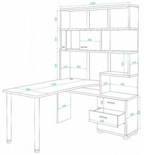 Стол компьютерный СР-420/150 в Нефтекамске - neftekamsk.mebel24.online | фото 2