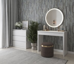 Стол косметический Энкель 100 белый в Нефтекамске - neftekamsk.mebel24.online | фото 4