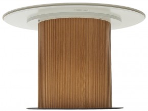 Стол MESA D120 цвет БЕЛЫЙ МРАМОР M326 / Каркас OAK, ®DISAUR в Нефтекамске - neftekamsk.mebel24.online | фото 8