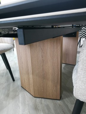 Стол МОЦАРТ 200 AMADEUS POLISHED, керамика / Дуб монтана М-City в Нефтекамске - neftekamsk.mebel24.online | фото 3