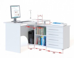 Стол письменный КСТ-109Л в Нефтекамске - neftekamsk.mebel24.online | фото 3