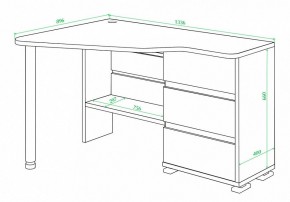 Стол письменный СР-322С в Нефтекамске - neftekamsk.mebel24.online | фото 2