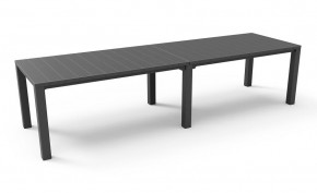 Стол раскладной Джули (Julie Double table 2 configurations) Графит в Нефтекамске - neftekamsk.mebel24.online | фото 4