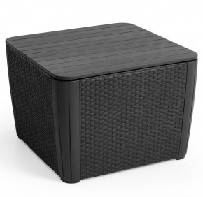 Стол-сундук Лузон Плюс (Luzon Plus Flat Wicker), графит в Нефтекамске - neftekamsk.mebel24.online | фото 3
