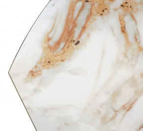 Стол TERAMO 135 GLOSS GRAND JADE SOLID CERAMIC, керамика, поворотн.механизм / Черный каркас, ®DISAUR в Нефтекамске - neftekamsk.mebel24.online | фото 13