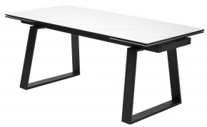 Стол VASTO 180 MARBLES KL-99 Белый мрамор матовый, итальянская керамика/ черный каркас, ®DISAUR в Нефтекамске - neftekamsk.mebel24.online | фото 4