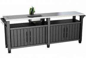 Столик для барбекю 415 Л (Unity Chef 415 L) графит в Нефтекамске - neftekamsk.mebel24.online | фото 3