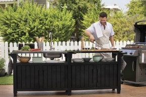 Столик для барбекю 415 Л (Unity Chef 415 L) графит в Нефтекамске - neftekamsk.mebel24.online | фото 4