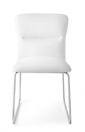 Стул FRIDA CB/1806-SK  MT.P77 CHROMED/  SKUBA S92 OPTIC WHITE в Нефтекамске - neftekamsk.mebel24.online | фото 3