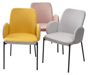 Стул NIKKI VF109 розовый / VF110 брусничный М-City в Нефтекамске - neftekamsk.mebel24.online | фото 2