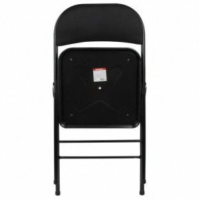 Стул складной BRABIX "Golf Plus CF-003 КОМФОРТ", чёрный каркас, чёрная ткань, 532889 в Нефтекамске - neftekamsk.mebel24.online | фото 3