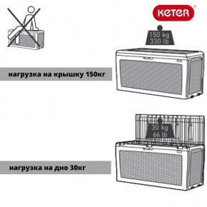 Сундук Samoa Rattan Box 270 L в Нефтекамске - neftekamsk.mebel24.online | фото 5