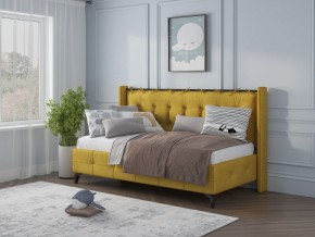 СВЕТЛАНА 3 Кровать линейная (Горчичный) в Нефтекамске - neftekamsk.mebel24.online | фото