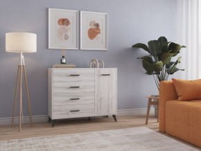СВЕТЛАНА LOFT Комод-тумба (сосна белая loft) в Нефтекамске - neftekamsk.mebel24.online | фото 3