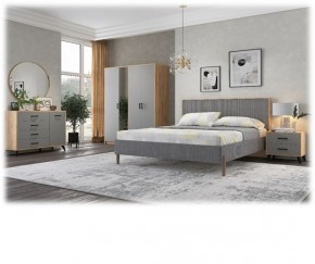 СВЕТЛАНА LOFT Спальный гарнитур (модульный) (дуб золотой/серый) в Нефтекамске - neftekamsk.mebel24.online | фото