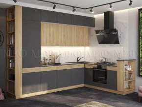 ТЕХНО-5 Кухонный гарнитур угловой 3,2*2,24 м в Нефтекамске - neftekamsk.mebel24.online | фото
