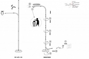 Торшер Eglo Laroa 96439 в Нефтекамске - neftekamsk.mebel24.online | фото 2