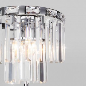 Торшер Eurosvet Elegante 01137/3 хром/прозрачный хрусталь Strotskis в Нефтекамске - neftekamsk.mebel24.online | фото 4