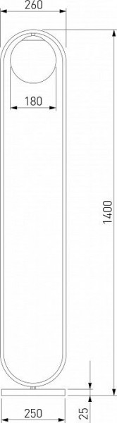 Торшер Eurosvet Ringo 01139/1 хром в Нефтекамске - neftekamsk.mebel24.online | фото 2