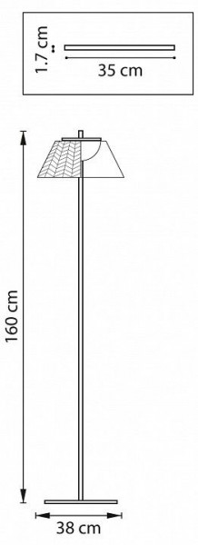Торшер Lightstar Napoli 794713 в Нефтекамске - neftekamsk.mebel24.online | фото 6