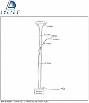 Торшер Lucide Champion-Led 19792/24/03 в Нефтекамске - neftekamsk.mebel24.online | фото 7
