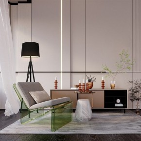 Торшер Maytoni Calvin Z177FL-01B в Нефтекамске - neftekamsk.mebel24.online | фото 4