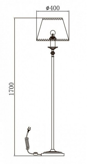 Торшер Maytoni Soffia RC093-FL-01-R в Нефтекамске - neftekamsk.mebel24.online | фото 3