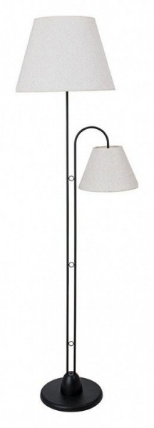 Торшер с подсветкой Arte Lamp Alea A5068PN-2BK в Нефтекамске - neftekamsk.mebel24.online | фото