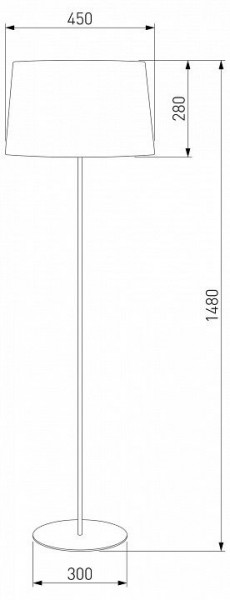 Торшер TK Lighting Maja 2919 Maja в Нефтекамске - neftekamsk.mebel24.online | фото 2