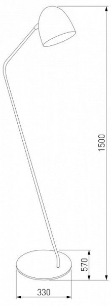 Торшер TK Lighting Soho 5037 Soho Black в Нефтекамске - neftekamsk.mebel24.online | фото 2