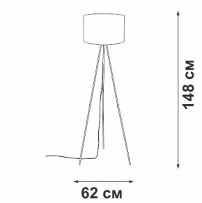 Торшер Vitaluce V2880 V2880-1/1P в Нефтекамске - neftekamsk.mebel24.online | фото 4