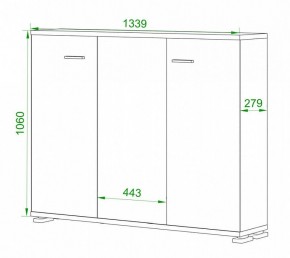 Тумба Домино ПУ-60-4 в Нефтекамске - neftekamsk.mebel24.online | фото 2