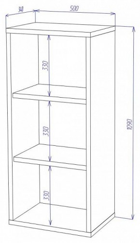 Тумба Домино СУ(ш1в1)+ФГ в Нефтекамске - neftekamsk.mebel24.online | фото 2
