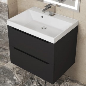 Тумба под раковину Uperwood Tanos 60 см, подвесная, черная матовая в Нефтекамске - neftekamsk.mebel24.online | фото 10