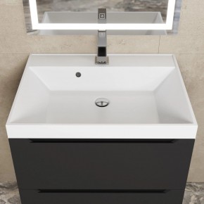 Тумба под раковину Uperwood Tanos 60 см, подвесная, черная матовая в Нефтекамске - neftekamsk.mebel24.online | фото 11