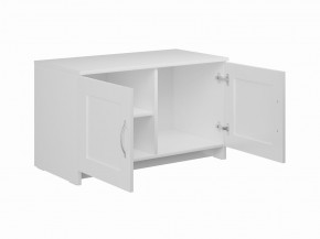 Тумба СИРИУС двухдверная низкая, цвет белый в Нефтекамске - neftekamsk.mebel24.online | фото 2